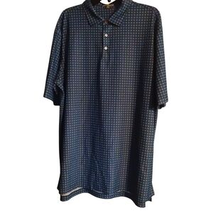 Peter Millar Blue Polo Shirt Classic Style